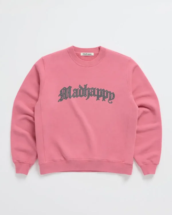 Madhappy Bijou Rhinestone Fleece Crewneck