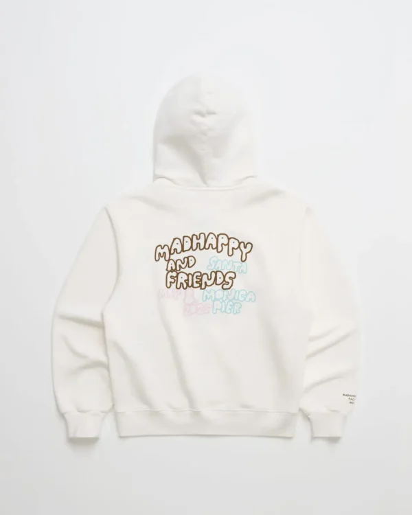 Madhappy & Friends Dolphin Fleece Zip Up Classic Hoodie
